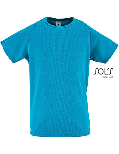 Kids&acute; Raglan Sleeved T-Shirt Sporty, SOL&acute;S 01166 // L198K