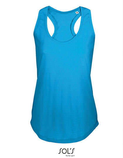 Women&acute;s T-Back Tank Top Moka, SOL&acute;S 00579 // L223