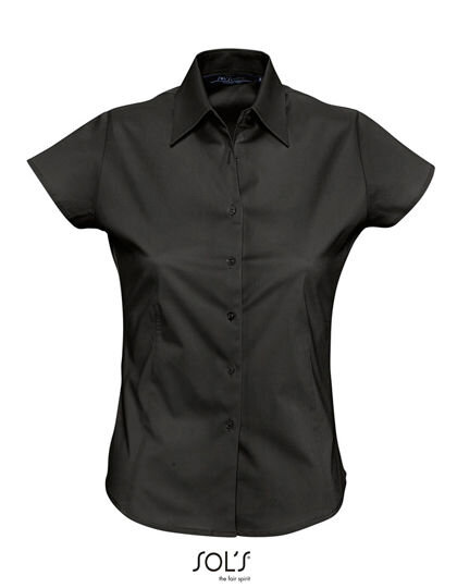 Women&acute;s Stretch-Blouse Excess Short Sleeve, SOL&acute;S 17020 // L630