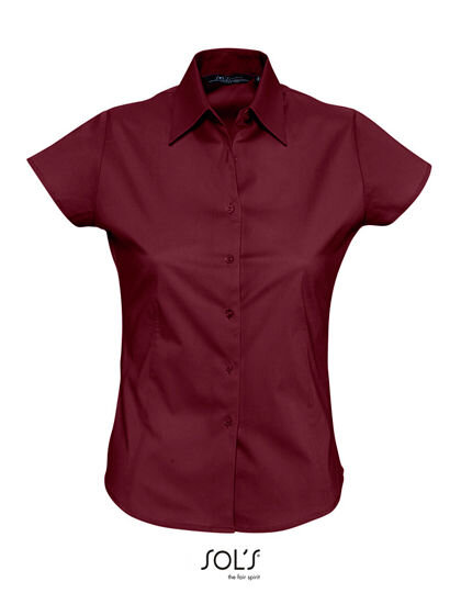 Women&acute;s Stretch-Blouse Excess Short Sleeve, SOL&acute;S 17020 // L630