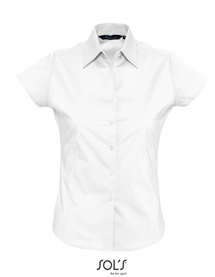 Women&acute;s Stretch-Blouse Excess Short Sleeve, SOL&acute;S 17020 // L630