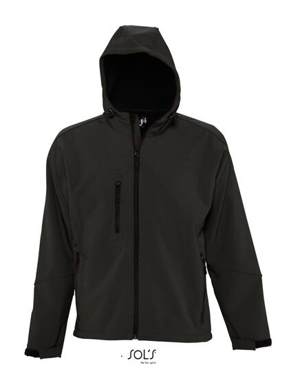 Men&acute;s Hooded Softshell Jacket Replay, SOL&acute;S 46602 // L848