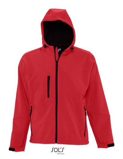 Men&acute;s Hooded Softshell Jacket Replay, SOL&acute;S 46602 // L848