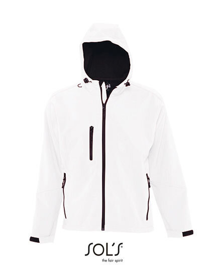 Men&acute;s Hooded Softshell Jacket Replay, SOL&acute;S 46602 // L848