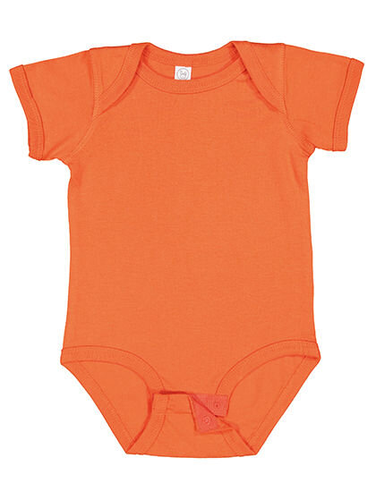 Infant Fine Jersey Short Sleeve Bodysuit, Rabbit Skins 4424EU // LA4424N