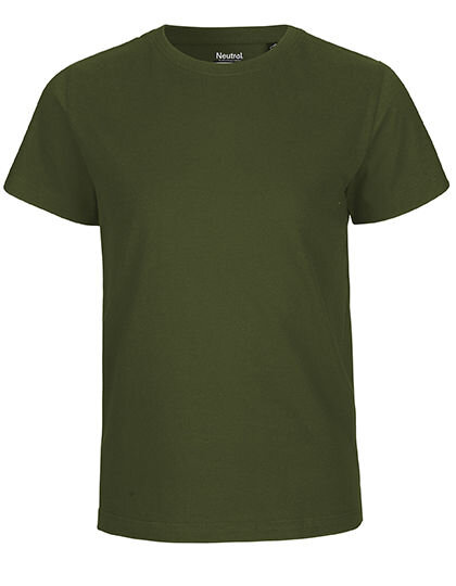 Kids&acute; Short Sleeve T-Shirt, Neutral O30001 // NE30001