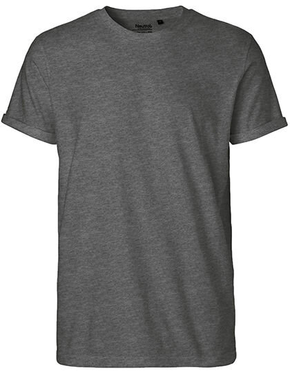 Men&acute;s Roll Up Sleeve T-Shirt, Neutral O60012 // NE60012