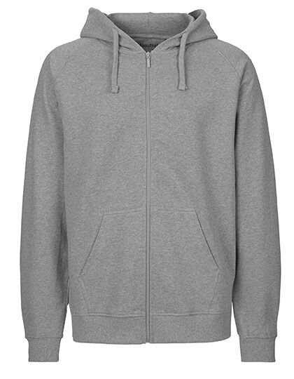 Men&acute;s Zip Hoodie, Neutral O63301 // NE63301