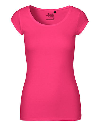 Ladies&acute; Roundneck T-Shirt, Neutral O81010 // NE81010