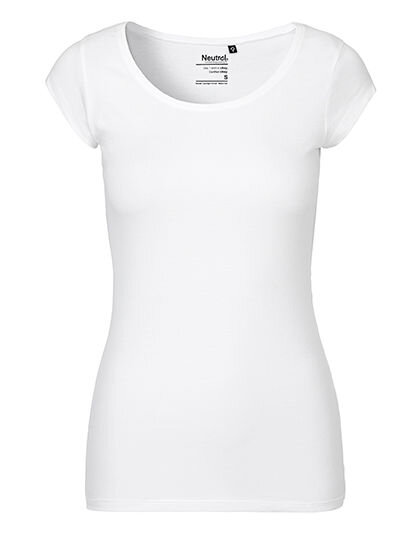 Ladies&acute; Roundneck T-Shirt, Neutral O81010 // NE81010