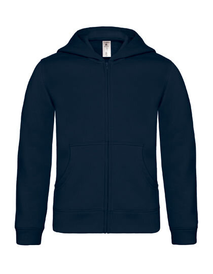 Kids&acute; Hooded Full Zip Sweat, B&amp;C WK682 // BCWK682