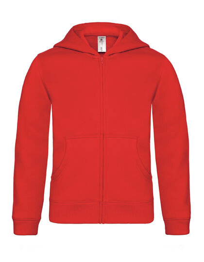 Kids&acute; Hooded Full Zip Sweat, B&amp;C WK682 // BCWK682