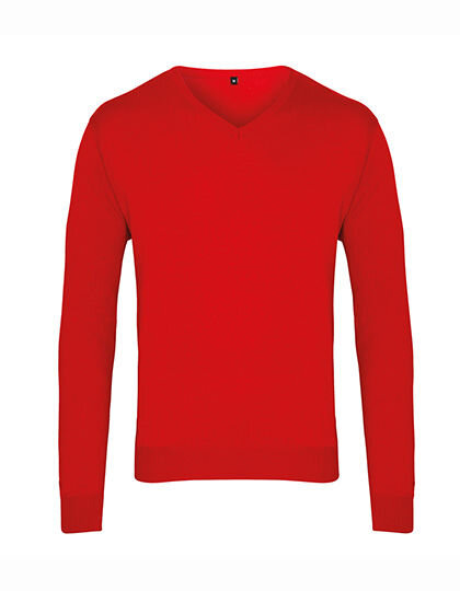 Men&acute;s V-Neck Knitted Sweater, Premier Workwear PR694 // PW694