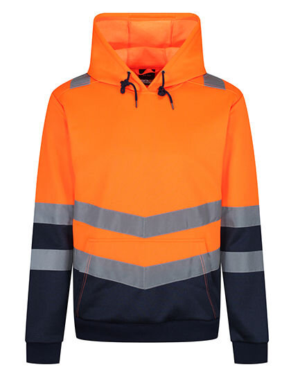 Pro Hi-Vis O/H Hoody, Regatta High Visibility TRF663 // RG6630