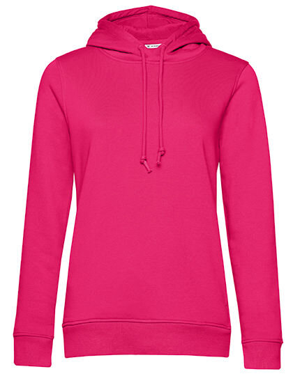 Women&acute;s Organic Hooded Sweat, B&amp;C WW34B // BCWW34B