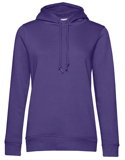 Women&acute;s Organic Hooded Sweat, B&amp;C WW34B // BCWW34B