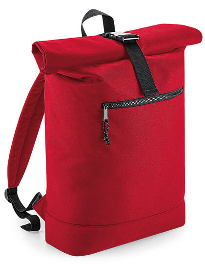 Recycled Roll-Top Backpack, BagBase BG286 // BG286