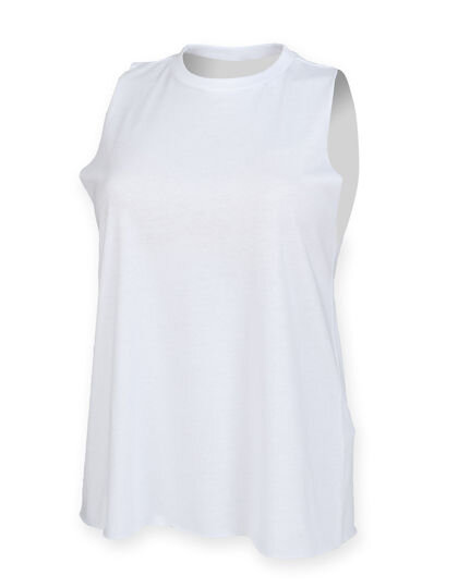 Women&acute;s High Neck Slash Armhole Vest, SF Women SK232 // SF232