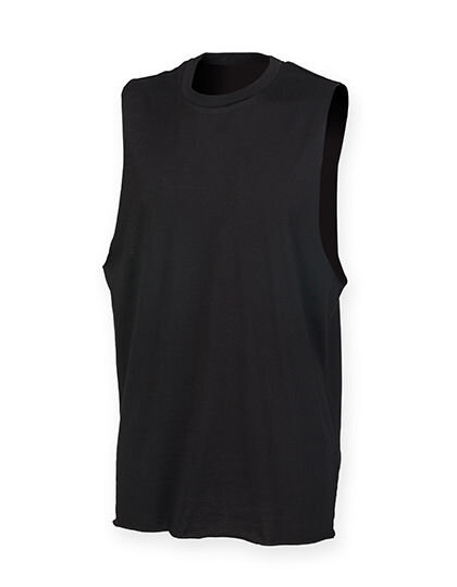 Men&acute;s High Neck Slash Armhole Vest, SF Men SF232 // SFM232