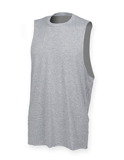 Men&acute;s High Neck Slash Armhole Vest, SF Men SF232 // SFM232