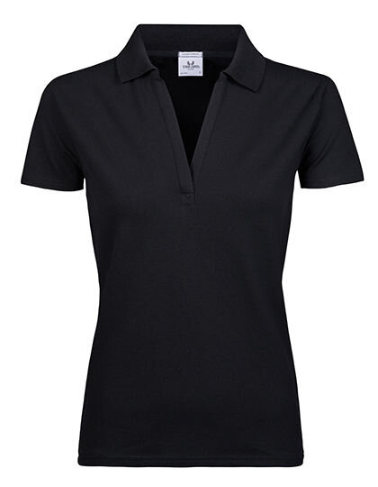 Women&acute;s Luxury Stretch V-Neck Polo, Tee Jays 1409 // TJ1409