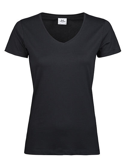 Women&acute;s Luxury V-Neck Tee, Tee Jays 5005 // TJ5005