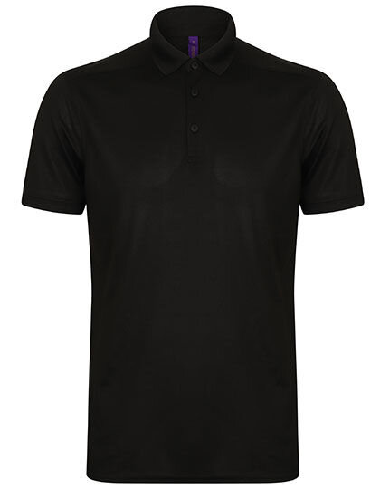 Men&acute;s Slim Fit Stretch Polo Shirt + Wicking Finish, Henbury H460 // W460