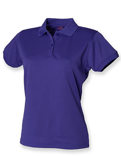 Ladies&acute; Coolplus&reg; Wicking Polo Shirt, Henbury H476 // W476