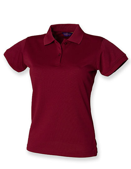 Ladies&acute; Coolplus&reg; Wicking Polo Shirt, Henbury H476 // W476