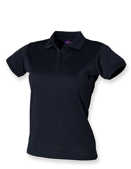 Ladies&acute; Coolplus&reg; Wicking Polo Shirt, Henbury H476 // W476