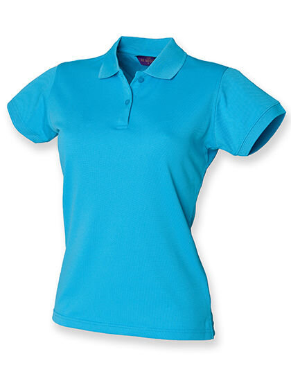 Ladies&acute; Coolplus&reg; Wicking Polo Shirt, Henbury H476 // W476