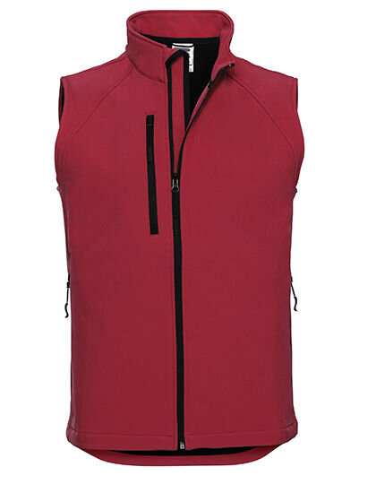 Men&acute;s Softshell Gilet, Russell R-141M-0 // Z141