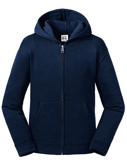 Kids&acute; Authentic Zipped Hooded Sweat, Russell R-266B-0 // Z266K