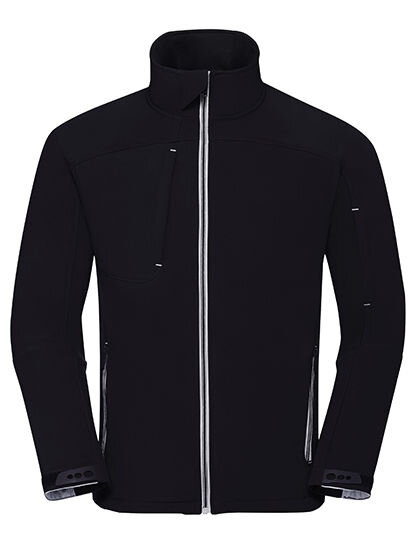 Men&acute;s Bionic Softshell Jacket, Russell R-410M // Z410M