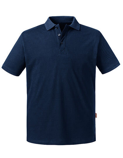 Men&acute;s Pure Organic Polo, Russell Pure Organic R-508M-0 // Z508M