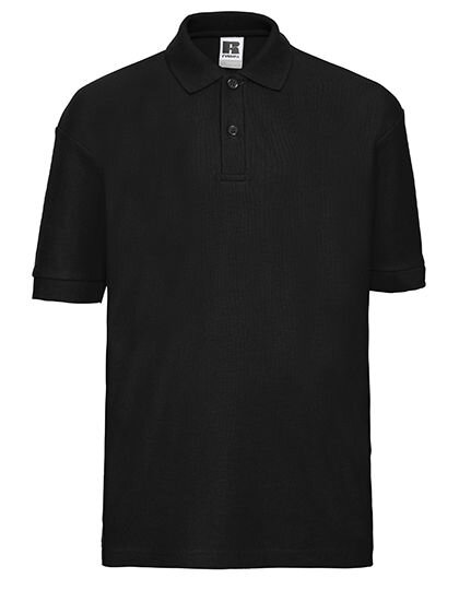 Kids&acute; Classic Polycotton Polo, Russell R-539B-0 // Z539K