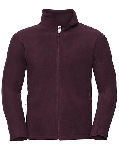 Men&acute;s Full Zip Outdoor Fleece, Russell R-870M-0 // Z8700