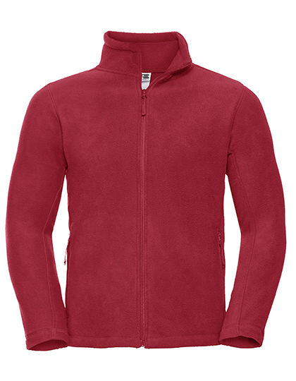 Men&acute;s Full Zip Outdoor Fleece, Russell R-870M-0 // Z8700