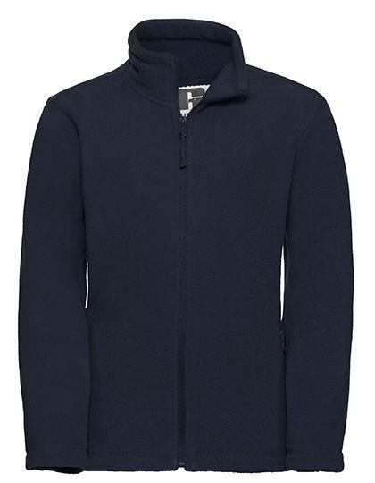 Kids&acute; Full Zip Outdoor Fleece, Russell R-870B-0 // Z8700K