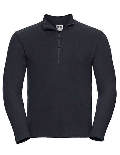 Men&acute;s Quarter Zip Microfleece, Russell R-881M-0 // Z881