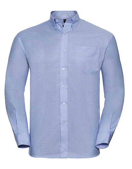 Men&acute;s Long Sleeve Classic Oxford Shirt, Russell Collection R-932M-0 // Z932