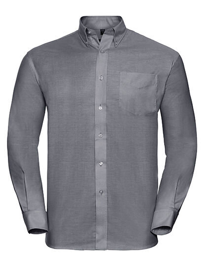 Men&acute;s Long Sleeve Classic Oxford Shirt, Russell Collection R-932M-0 // Z932