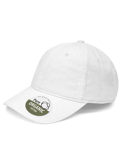 Organic Cotton Cap Unstructured, Brain Waves BW7018154 // BW7018