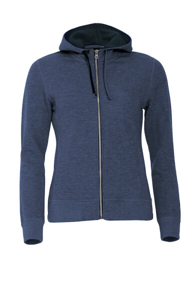 Classic Hoody Full Zip Ladies, Clique 021045 // CLI021045