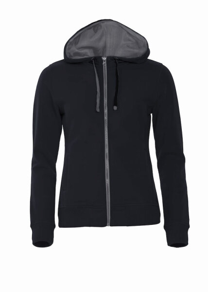 Classic Hoody Full Zip Ladies, Clique 021045 // CLI021045