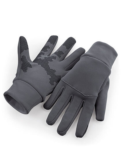 Softshell Sports Tech Gloves, Beechfield B310 // CB310